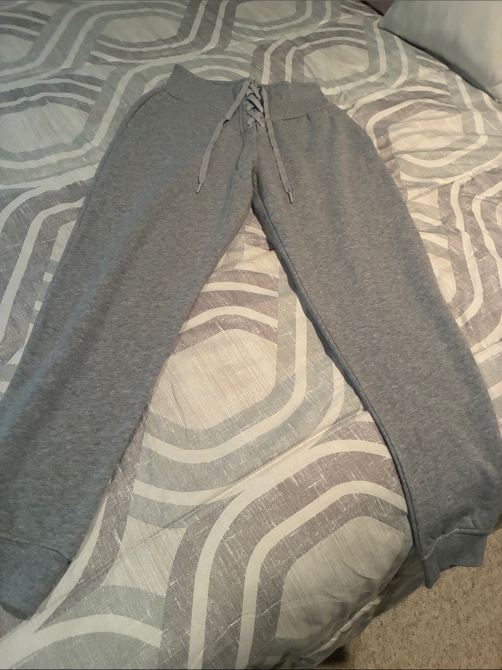 Victoria's Secret Gray Drawstring Jogger Pants